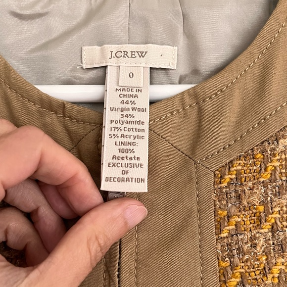 JCrew Honey Tweed Cropped Jacket - Picture 2 of 13